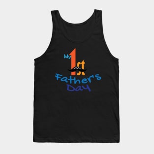 My 1st Fathers Day Tank Top